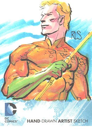 Cryptozoic DC: The New 52 Sketch Card  Ron Salas
