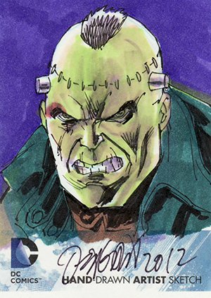 Cryptozoic DC: The New 52 Sketch Card  Ryan Odagawa