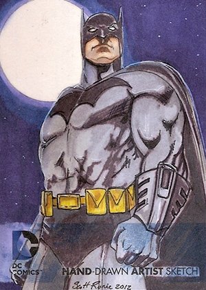 Cryptozoic DC: The New 52 Sketch Card  Scott Rorie