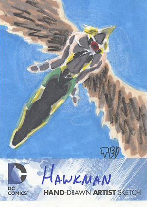 Cryptozoic DC: The New 52 Sketch Card  Ted Dastick Jr.