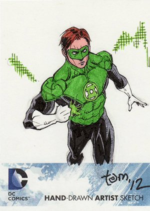 Cryptozoic DC: The New 52 Sketch Card  Tom Nguyen