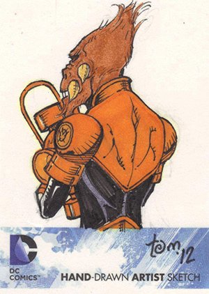 Cryptozoic DC: The New 52 Sketch Card  Tom Nguyen