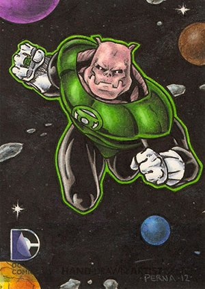 Cryptozoic DC: The New 52 Sketch Card  Tony Perna