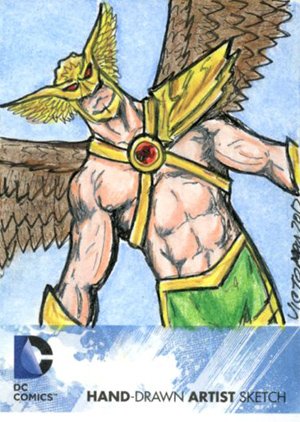 Cryptozoic DC: The New 52 Sketch Card  Victor Rodriguez