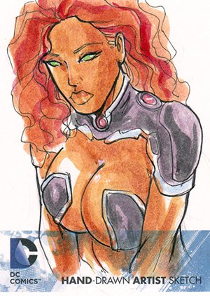 Cryptozoic DC: The New 52 Sketch Card  Vince Sunico