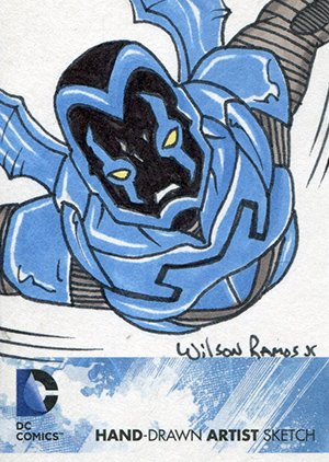 Cryptozoic DC: The New 52 Sketch Card  Wilson Ramos Jr.