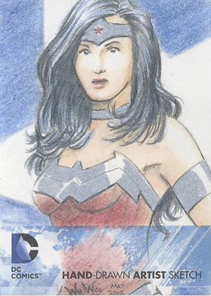 Cryptozoic DC: The New 52 Sketch Card  Wu Wei