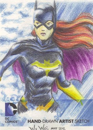 Cryptozoic DC: The New 52 Sketch Card  Wu Wei