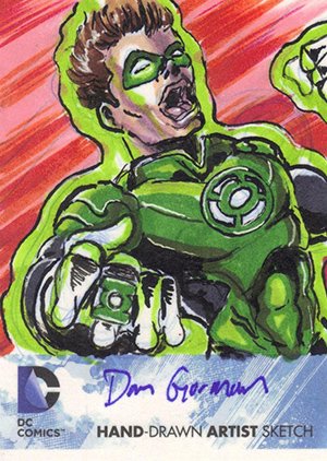 Cryptozoic DC: The New 52 Sketch Card  Daniel Gorman