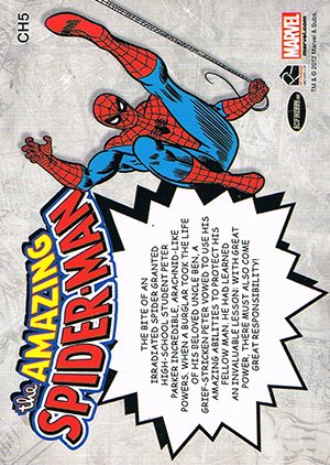 Rittenhouse Archives Marvel Bronze Age Classic Heroes Card CH5 Spider-Man