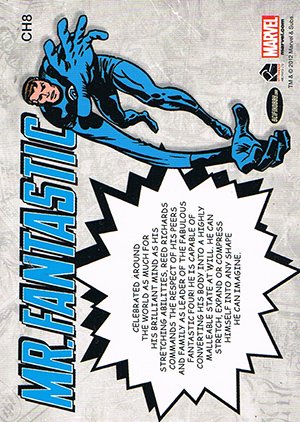 Rittenhouse Archives Marvel Bronze Age Classic Heroes Card CH8 Mr. Fantastic