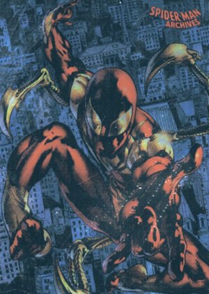 Rittenhouse Archives Spider-Man Archives Parallel Card 14 Iron Spider Armor