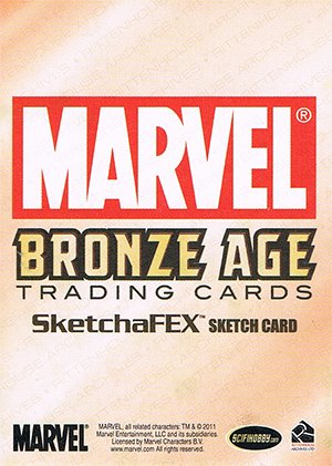 Rittenhouse Archives Marvel Bronze Age Sketch Card  Mick/Matt Glebe