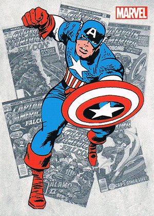 Rittenhouse Archives Marvel Bronze Age Classic Heroes Card CH1 Captain America