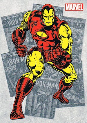 Rittenhouse Archives Marvel Bronze Age Classic Heroes Card CH3 Iron Man