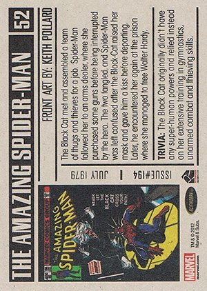 Rittenhouse Archives Marvel Bronze Age Base Card 52 The Amazing Spider-Man #194