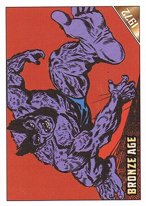 Rittenhouse Archives Marvel Bronze Age Parallel Card 12 Amazing Adventures #11