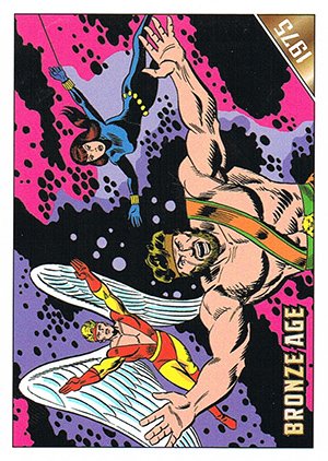 Rittenhouse Archives Marvel Bronze Age Parallel Card 38 The Champions #1