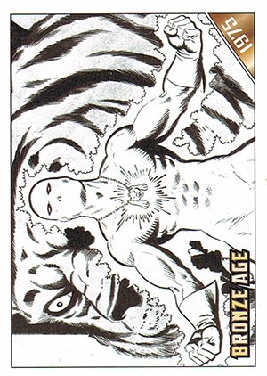 Rittenhouse Archives Marvel Bronze Age Parallel Card 39 Deadly Hands of Kung Fu #19