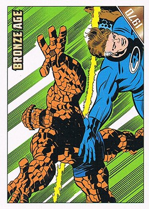 Rittenhouse Archives Marvel Bronze Age Base Card 3 Fantastic Four #100