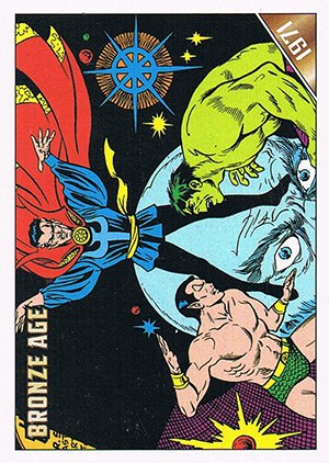 Rittenhouse Archives Marvel Bronze Age Base Card 9 Marvel Feature #1