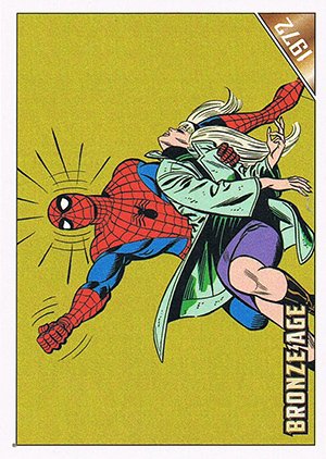 Rittenhouse Archives Marvel Bronze Age Base Card 14 The Amazing Spider-Man #121