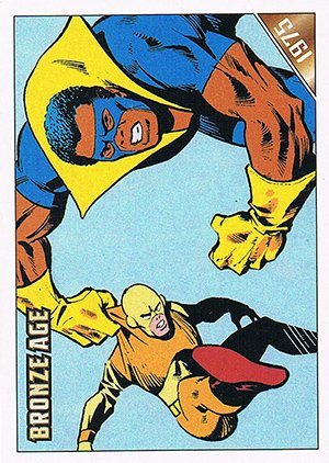 Rittenhouse Archives Marvel Bronze Age Base Card 36 Black Goliath #1