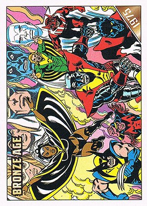 Rittenhouse Archives Marvel Bronze Age Base Card 34 Giant-Size X-Men #1