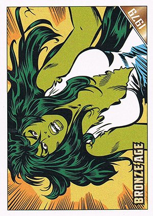 Rittenhouse Archives Marvel Bronze Age Base Card 53 She-Hulk #1
