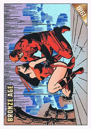 Rittenhouse Archives Marvel Bronze Age Base Card 61 Daredevil #168