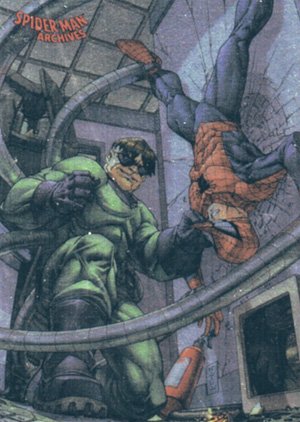 Rittenhouse Archives Spider-Man Archives Parallel Card 37 Spider-Man vs. Doctor Octopus