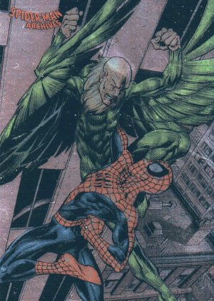 Rittenhouse Archives Spider-Man Archives Parallel Card 39 Spider-Man vs. Vulture
