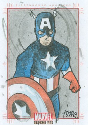 Rittenhouse Archives Marvel Bronze Age Sketch Card  Andre Toma