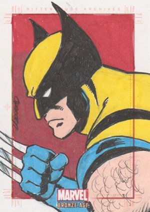 Rittenhouse Archives Marvel Bronze Age Sketch Card  Chuck George