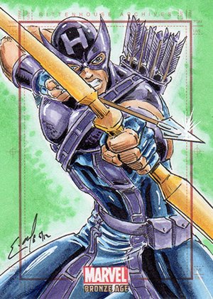 Rittenhouse Archives Marvel Bronze Age Sketch Card  Eric McConnell