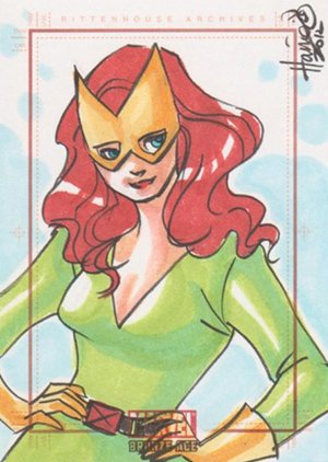 Rittenhouse Archives Marvel Bronze Age Sketch Card  Hanie Mohd