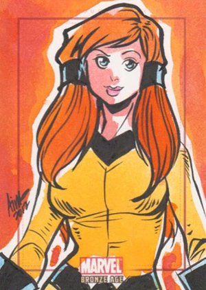 Rittenhouse Archives Marvel Bronze Age Sketch Card  Irma Ahmed