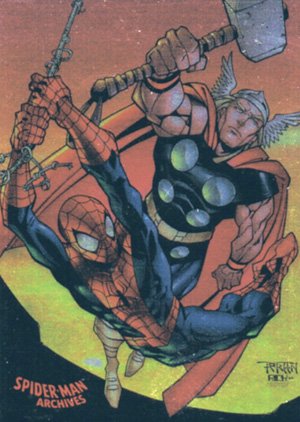 Rittenhouse Archives Spider-Man Archives Parallel Card 56 Thor