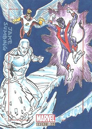Rittenhouse Archives Marvel Bronze Age Sketch Card  Jake Sumbing