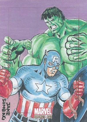 Rittenhouse Archives Marvel Bronze Age Sketch Card  Jake Sumbing