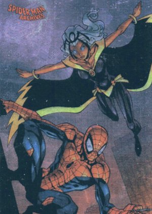 Rittenhouse Archives Spider-Man Archives Parallel Card 58 Storm