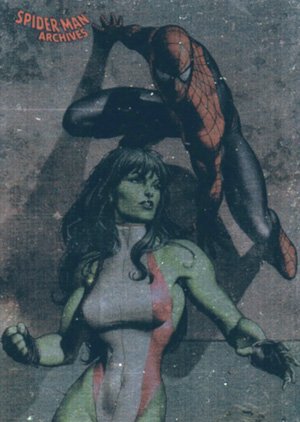 Rittenhouse Archives Spider-Man Archives Parallel Card 63 She-Hulk