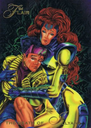Fleer Marvel Annual Flair '94 Base Card 113 The Death of Illyana