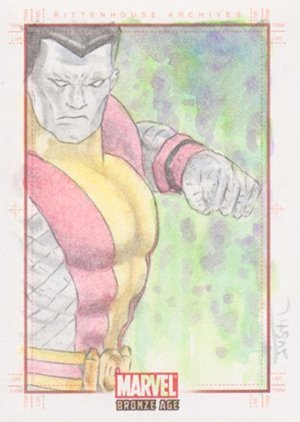 Rittenhouse Archives Marvel Bronze Age Sketch Card  Justin Chung