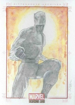Rittenhouse Archives Marvel Bronze Age Sketch Card  Justin Chung