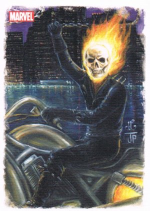 Rittenhouse Archives Spider-Man Archives Allies A4 Ghost Rider