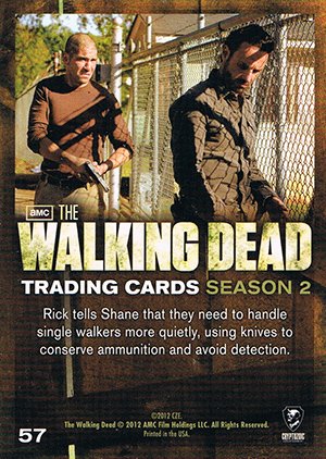Cryptozoic The Walking Dead Season 2 Base Card 57 Saves on Ammo