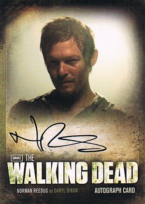 Cryptozoic The Walking Dead Season 2 Autograph Card A5 Norman Reedus as Daryl Dixon