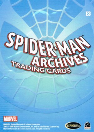 Rittenhouse Archives Spider-Man Archives Swinging Into Action E3 