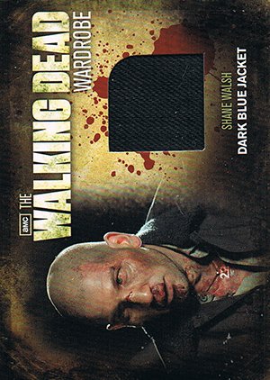Cryptozoic The Walking Dead Season 2 Wardrobe Card M3 Shane's Dark Blue Jacket